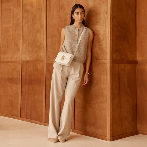 Ateliers Auguste Mini Monceau in Off White, view 2
