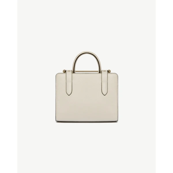 Strathberry Mini Tote in Vanilla, view 4