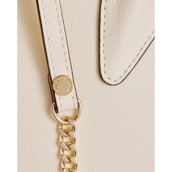 Strathberry Mini Tote in Vanilla, view 7