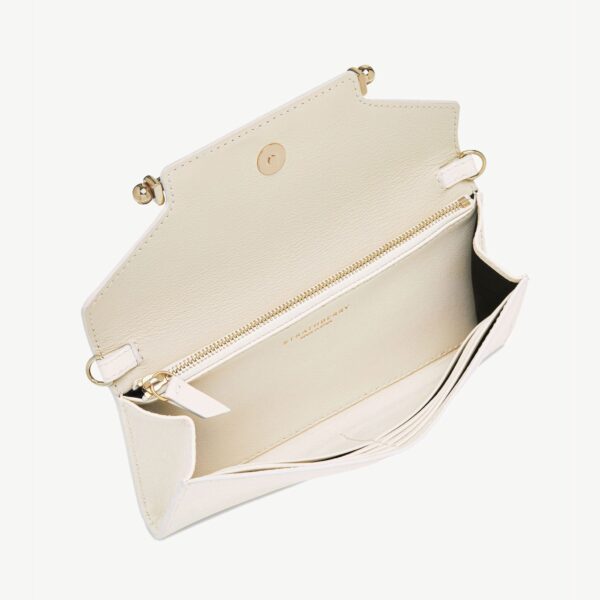 Strathberry Multrees Chain Wallet in Vanilla, view 5