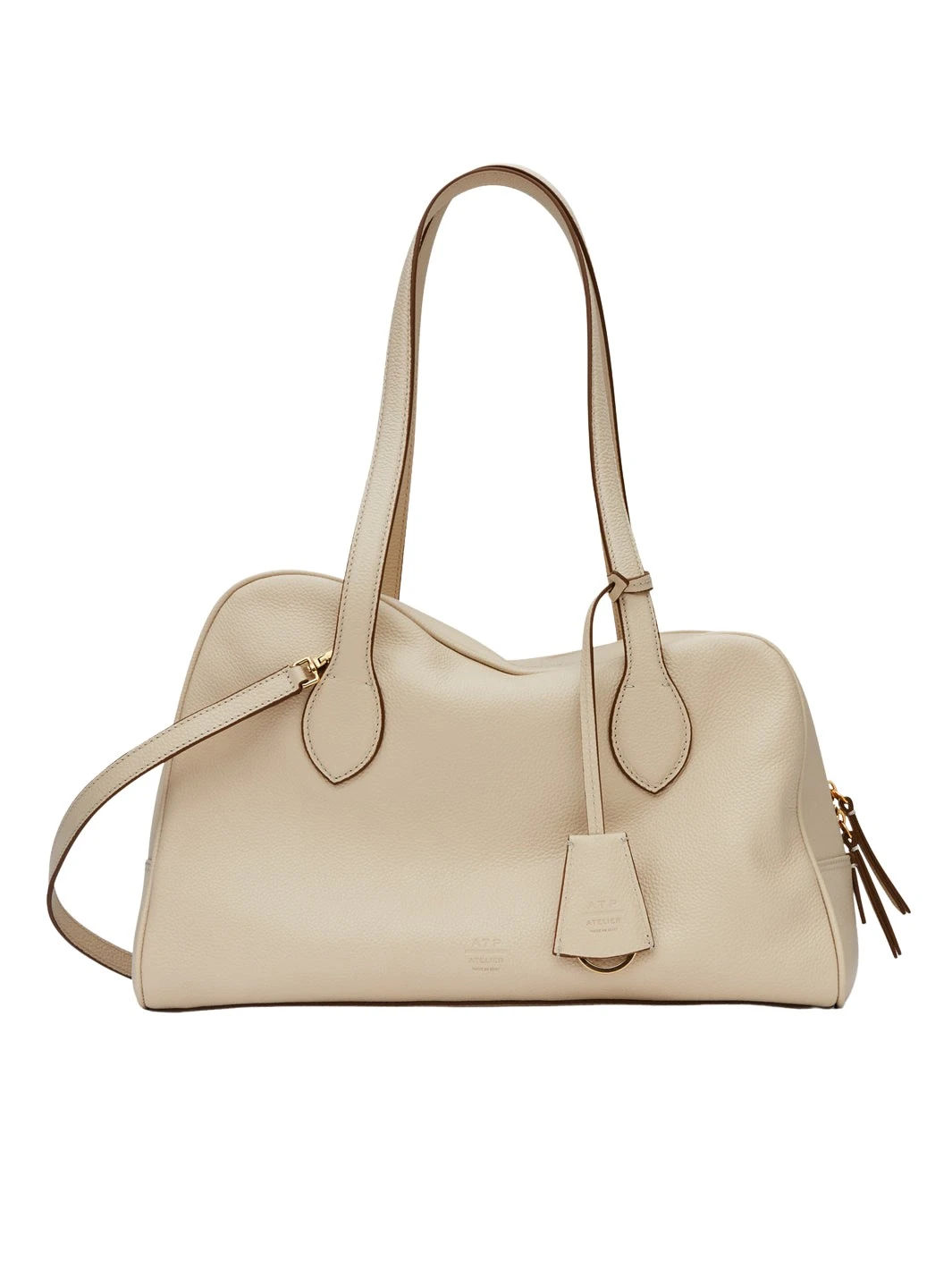 Ivory-Noale-in-Mandorla77821_nobg ATP Atelier Noale in Mandorla Top Handle Bag