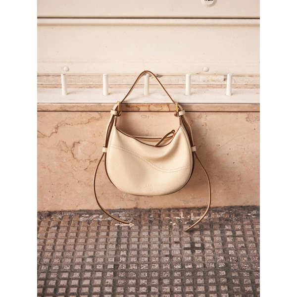 ATP Atelier Silea in Mandorla Mini Hobo Bag, view 3