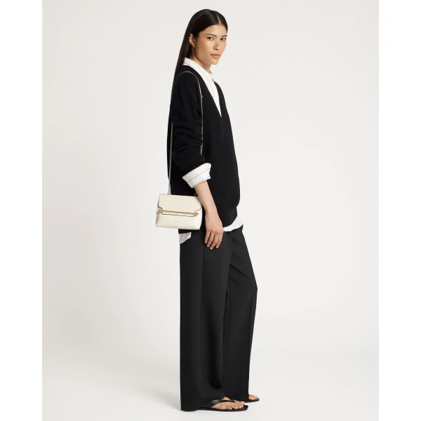 Strathberry Stylist Mini in Vanilla, view 9