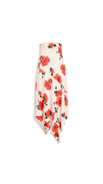 Alaïa Jersey Flower Skirt - ALAÏA Skirts - Laser Cut Luxury - Shop at Luxury Shoes 