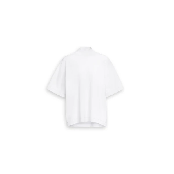Alaïa Knitted T Shirt - ALAÏA Tops - Laser Cut Luxury - Shop at Luxury Shoes 