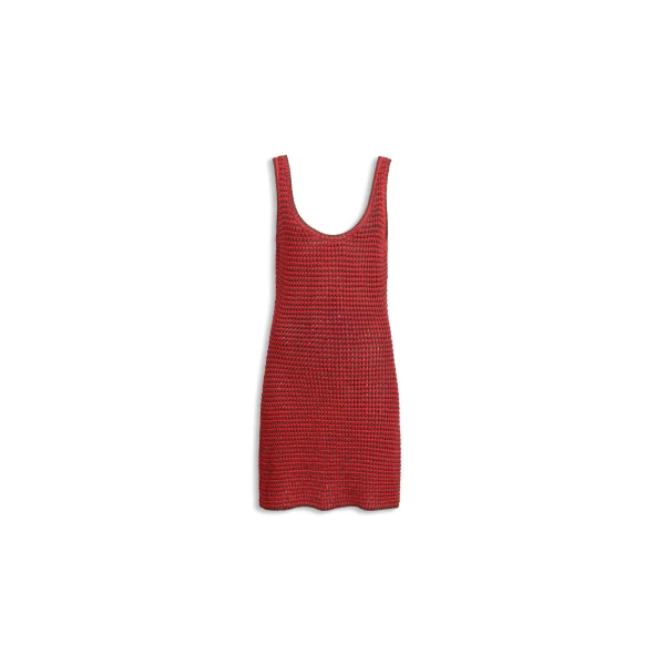 Alaïa Knitted Tank Dress - ALAÏA Dresses - Laser Cut Luxury - Shop at Luxury Shoes 