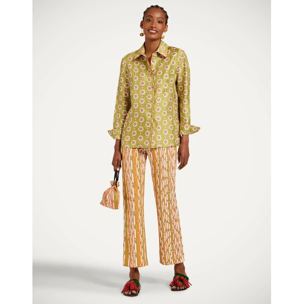 La DoubleJ 24/7 Pants in Smarties Orange, view 2