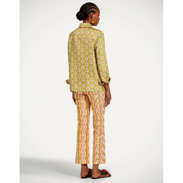 La DoubleJ 24/7 Pants in Smarties Orange, view 3