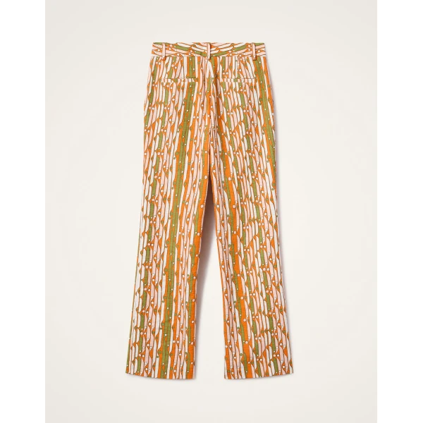 La DoubleJ 24/7 Pants in Smarties Orange, view 6