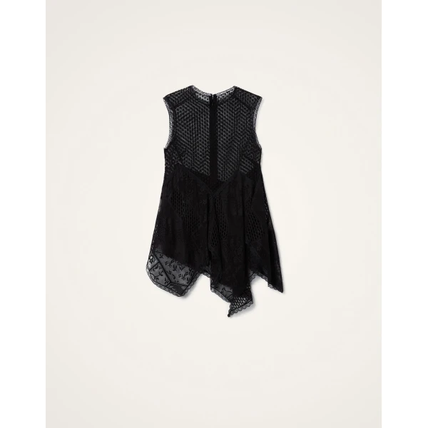 La DoubleJ Aura Top in Solid Black, view 6