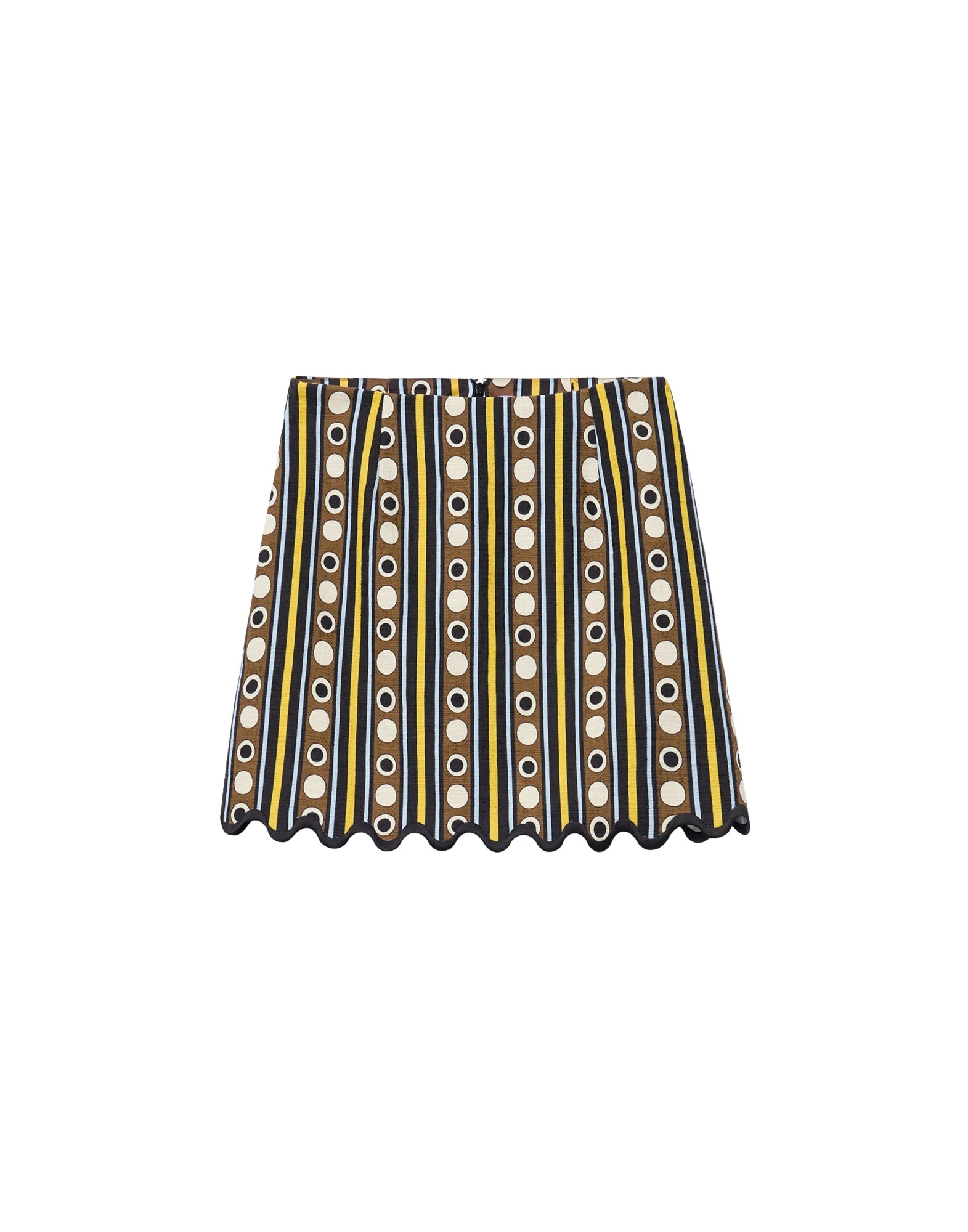 La DoubleJ Baia Mini Skirt in Sanctuary Brown