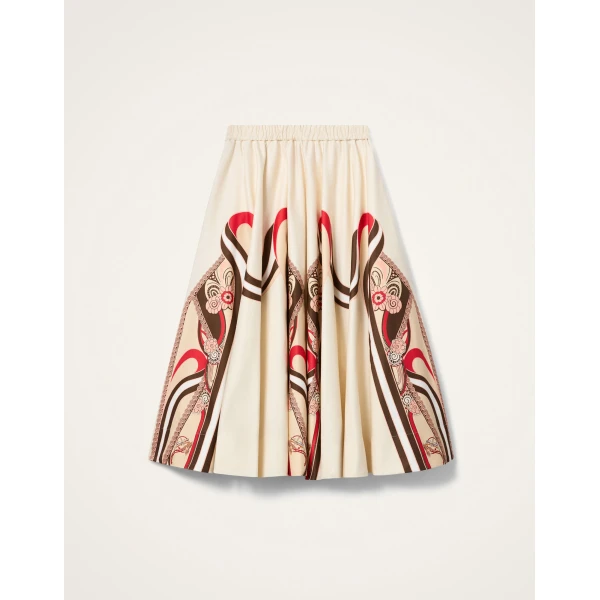 La DoubleJ Ballerina Skirt in Ambrosia Placée Red, view 6