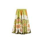 La DoubleJ Ballerina Skirt in Dragonfly Placée Green