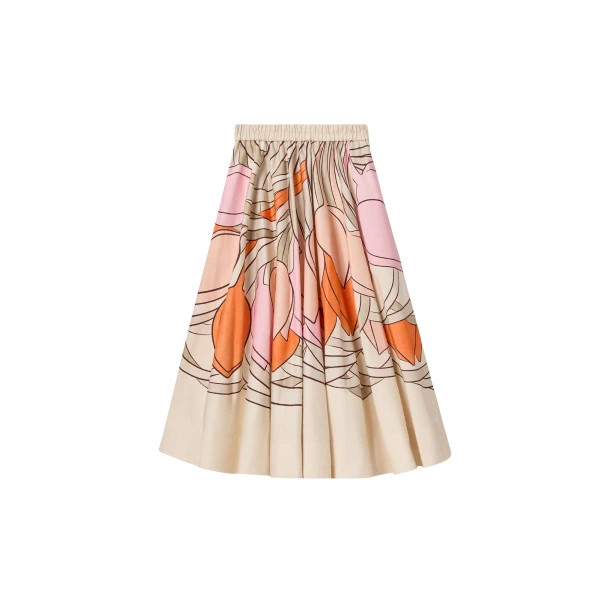 La DoubleJ Ballerina Skirt in Tulip Placée Pale Pink