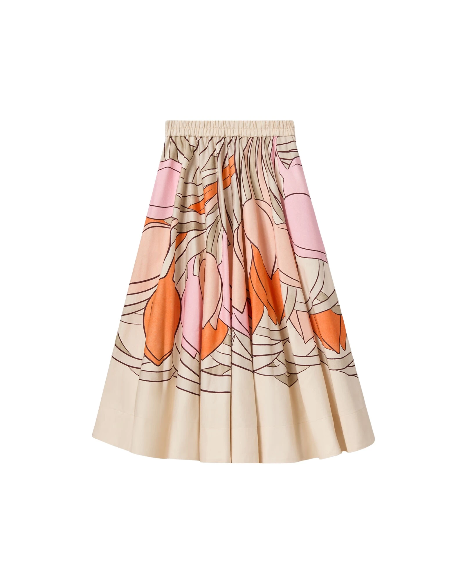 La DoubleJ Ballerina Skirt in Tulip Placée Pale Pink