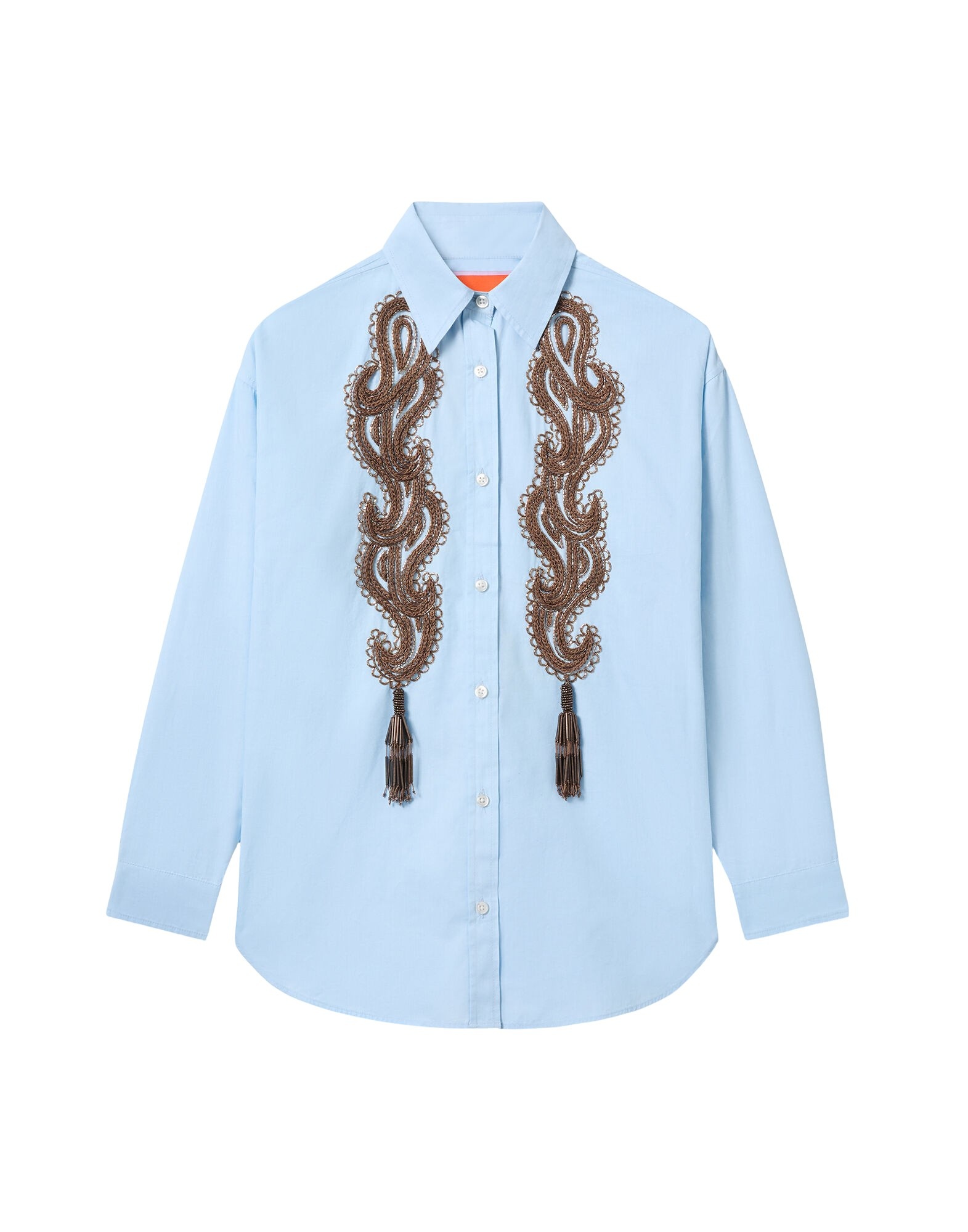 La DoubleJ Better Than Your Boyfriend’s Shirt in Solid Light Blue