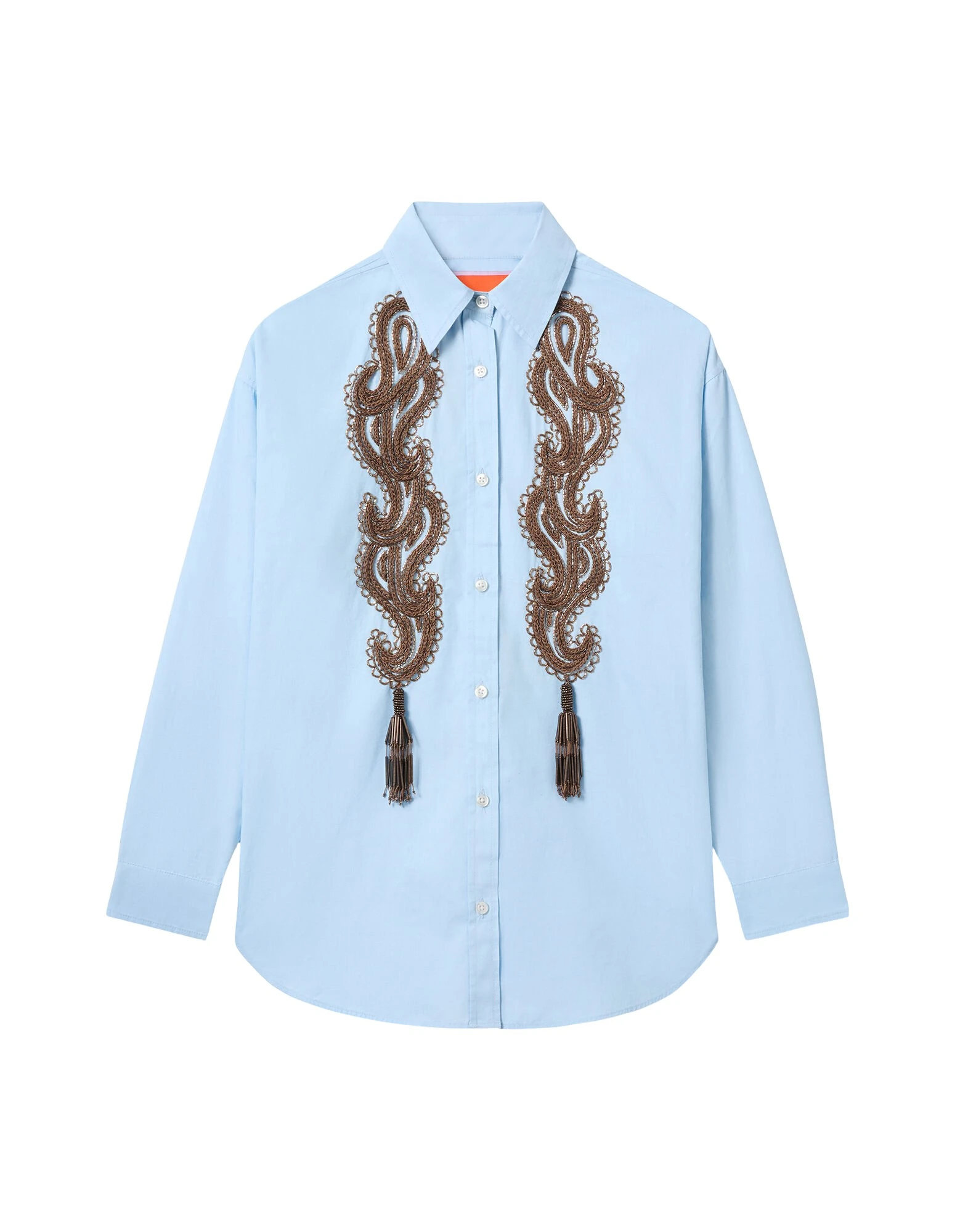 La DoubleJ Better Than Your Boyfriend’s Shirt in Solid Light Blue