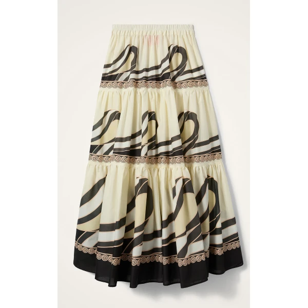 La DoubleJ Big Skirt in Ambrosia Placée Pale Pink, view 6