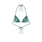 La DoubleJ Bikini Top in Blooming Tulip Placée Mint