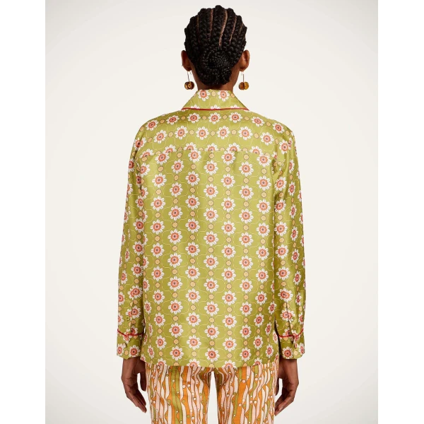 La DoubleJ Boy Shirt in Ambrosia Green, view 3