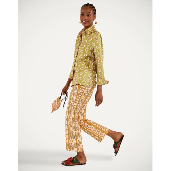 La DoubleJ Boy Shirt in Ambrosia Green, view 5