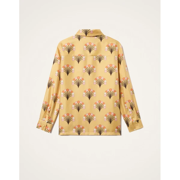 La DoubleJ Boy Shirt in Florette Yellow, view 6