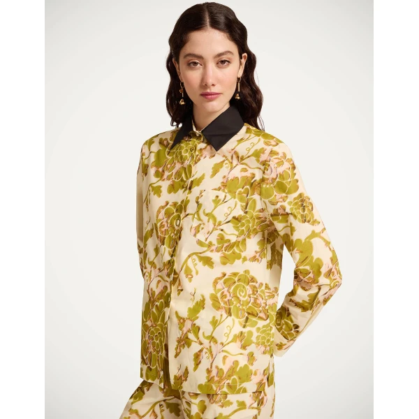 La DoubleJ Boy Shirt in Oasis Green, view 2