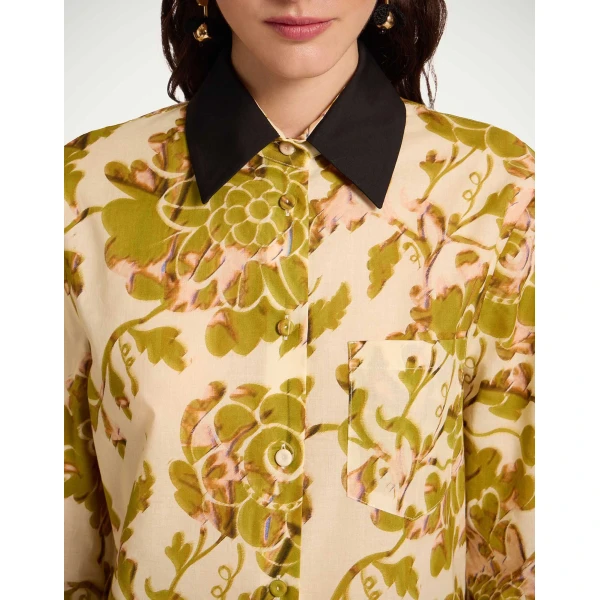 La DoubleJ Boy Shirt in Oasis Green, view 4