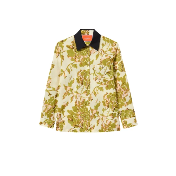 La DoubleJ Boy Shirt in Oasis Green