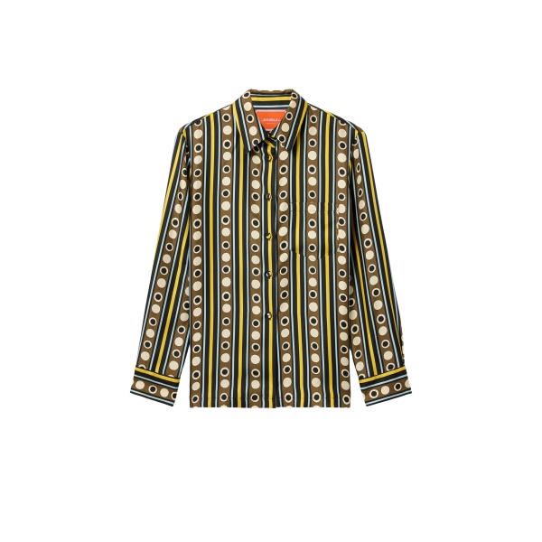 La DoubleJ Boy Shirt in Sanctuary Brown - Tops - Milanese Maximalist Fashion at Luxury Shoes 