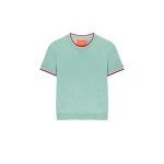 La DoubleJ Busy-Bee Tee in Solid Turquoise Knit