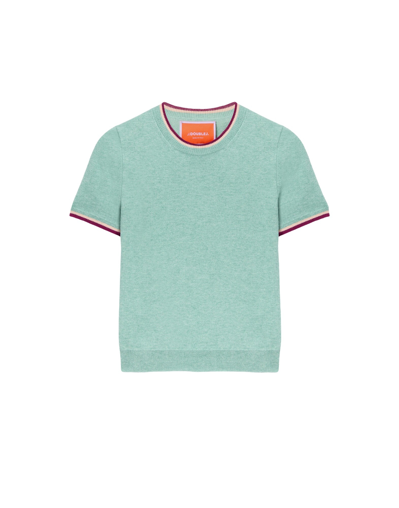 La DoubleJ Busy-Bee Tee in Solid Turquoise Knit