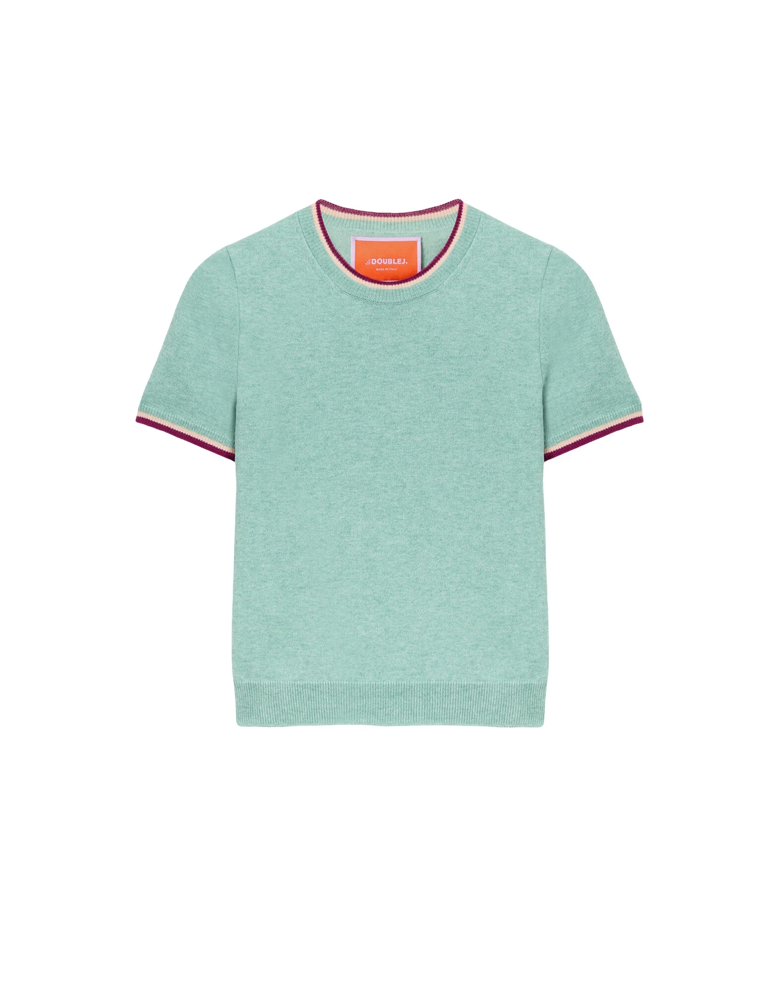 La DoubleJ Busy-Bee Tee in Solid Turquoise Knit