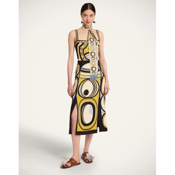 La DoubleJ Buy Me A Martini Dress in Sanctuary Placée Gold, view 2