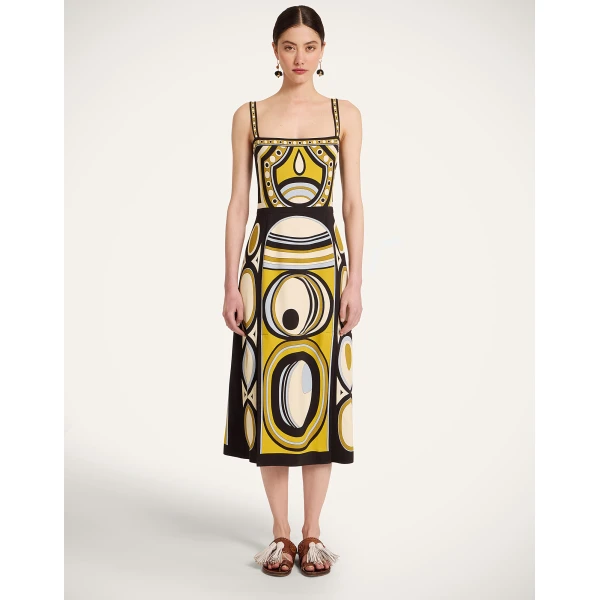 La DoubleJ Buy Me A Martini Dress in Sanctuary Placée Gold, view 4