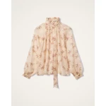 La DoubleJ Cerere Blouse in Farfalla Buttercream - Tops - Milanese Maximalist Fashion at Luxury Shoes La DoubleJ Cerere Blouse in Farfalla Buttercream
