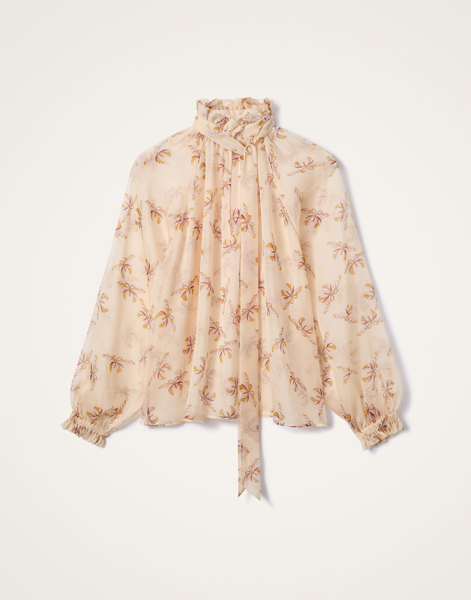 La DoubleJ Cerere Blouse in Farfalla Buttercream