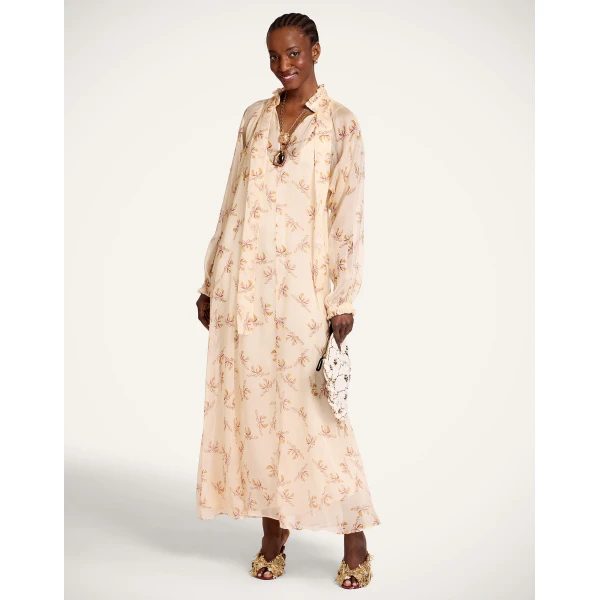 La DoubleJ Cerere Dress in Farfalla Buttercream, view 4