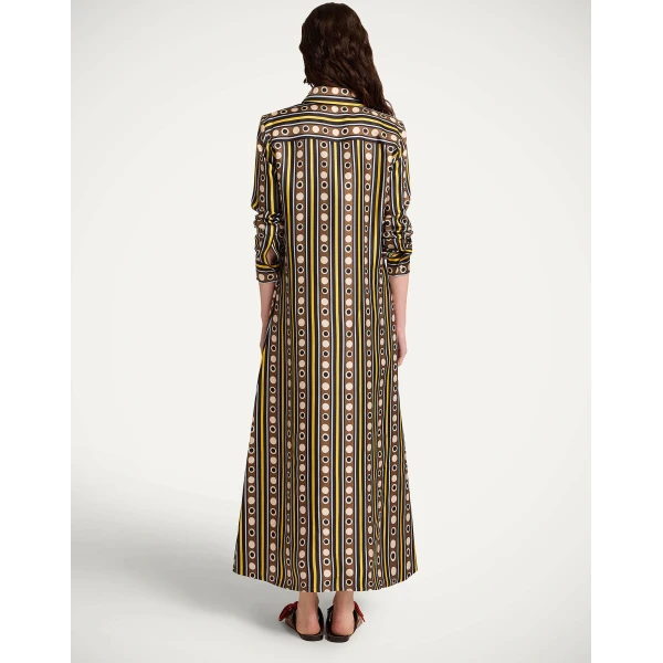 La DoubleJ Chemise Swing Dress in Sanctuary Brown, view 3
