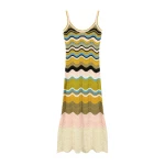 La-DoubleJ-Chevron-Sundress-in-Multicolor-Geen-Pink94231_nobg La DoubleJ Chevron Sundress in Multicolor Geen & Pink Dress