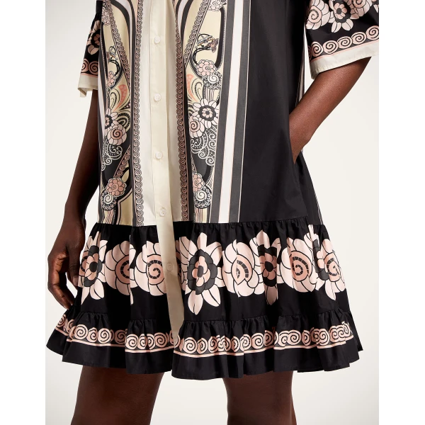 La DoubleJ Choux Dress in Ambrosia Placée Pale Pink, view 6