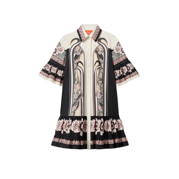 La DoubleJ Choux Dress in Ambrosia Placée Pale Pink - Dresses - Milanese Maximalist Fashion at Luxury Shoes 