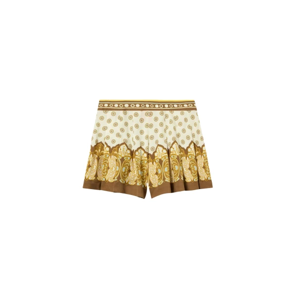 La DoubleJ Club Skort in Cocoon Placée Brown Shorts