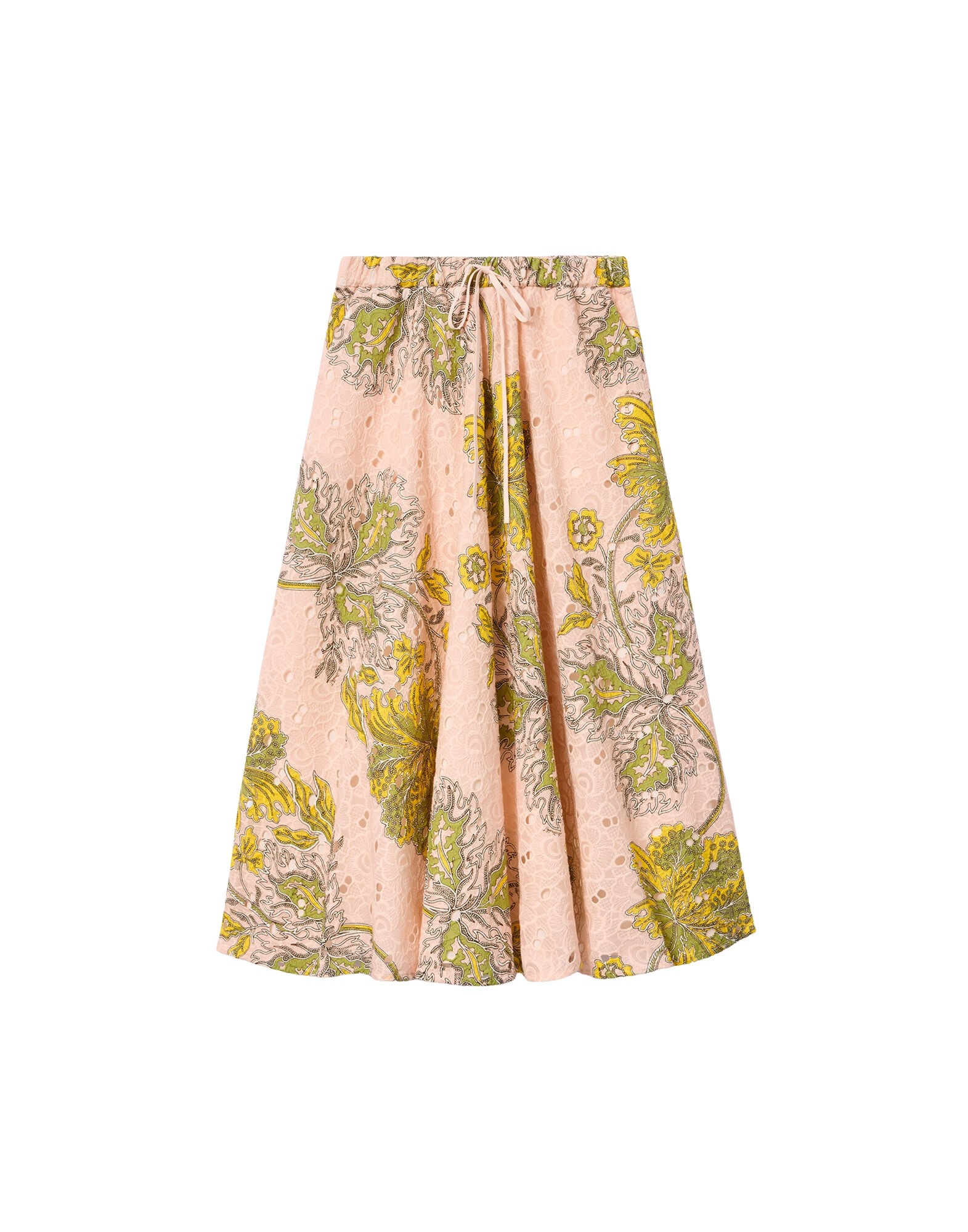 La DoubleJ Drawstring Skirt in Swathe Pink - Skirts - Milanese Maximalist Fashion at Luxury Shoes 