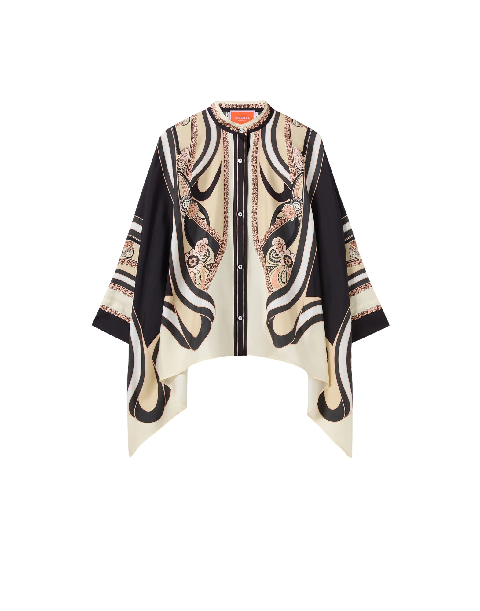 La DoubleJ Foulard Shirt in Ambrosia Placée Pale Pink