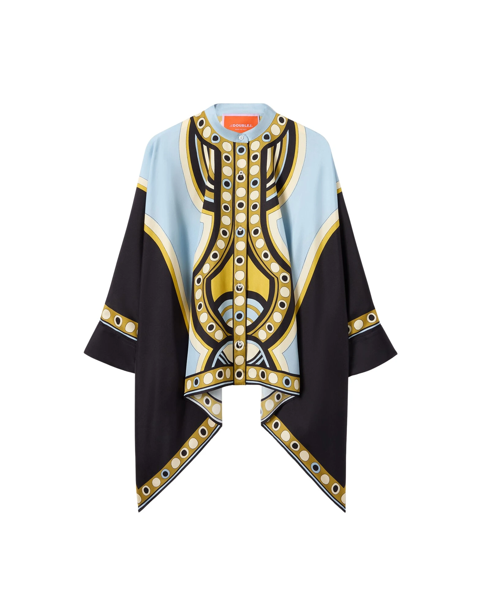 La DoubleJ Foulard Shirt in Sanctuary Placée Light Blue