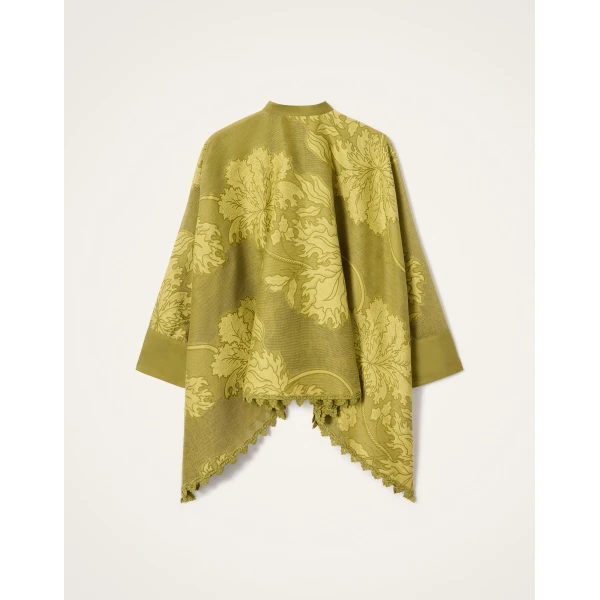 La DoubleJ Foulard Shirt in Solid Green, view 6