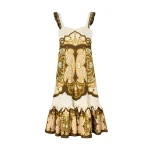 La DoubleJ Gingerbread Dress in Cocoon Placée Brown