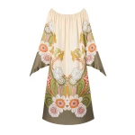 La DoubleJ Goddess Dress in Ambrosia Placée Ivory