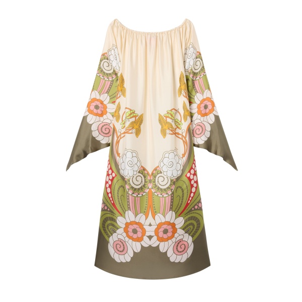La DoubleJ Goddess Dress in Ambrosia Placée Ivory - Dresses - Milanese Maximalist Fashion at Luxury Shoes 